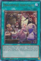 Dragonmaid Hospitality (Regular Art) - RA03-EN068 - Prismatic Ultimate Rare - 1st Edition